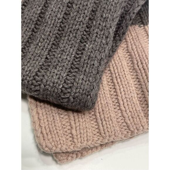 Rare Princess Goes Hollywood Women’s Color Block Wool Knit Scarf 8,5 X 75” - Picture 7 of 7